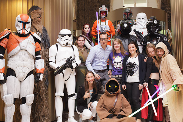 Make-A-Wish Andreas Star Wars Day
